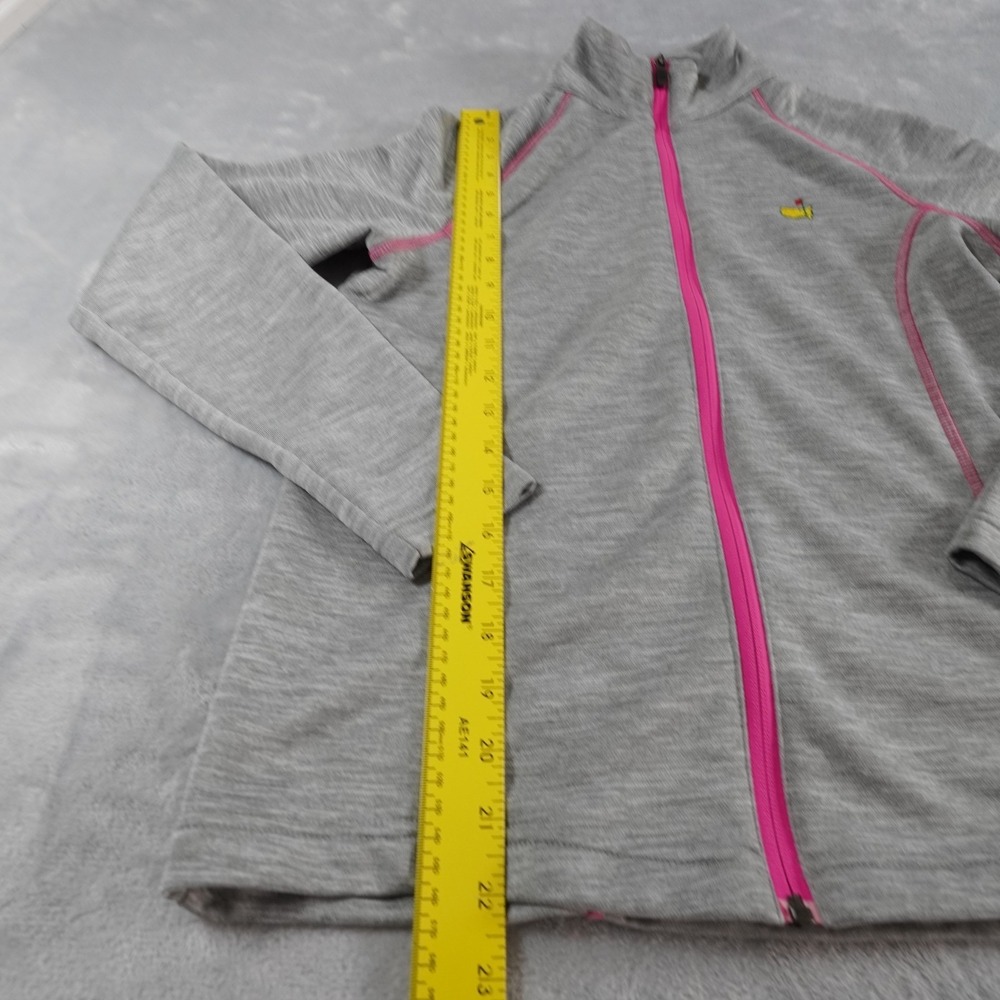 Magnolia Lane Masters Golf Full Zip Jacket Womens M Gray Athletic Outdoor Casual - Picture 6 of 11